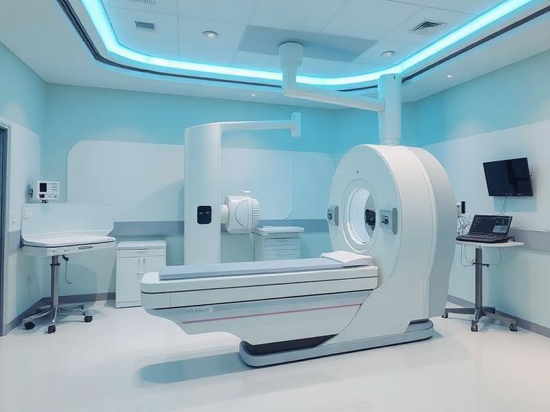Modern radiotherapy suite in an accredited Indian cancer hospital